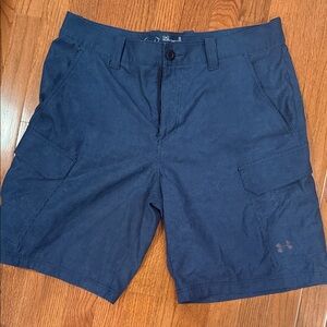 Under Armour Men's Navy Cargo Shorts